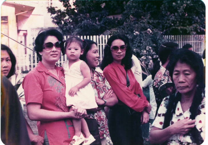 Tita Lourdes & Anne