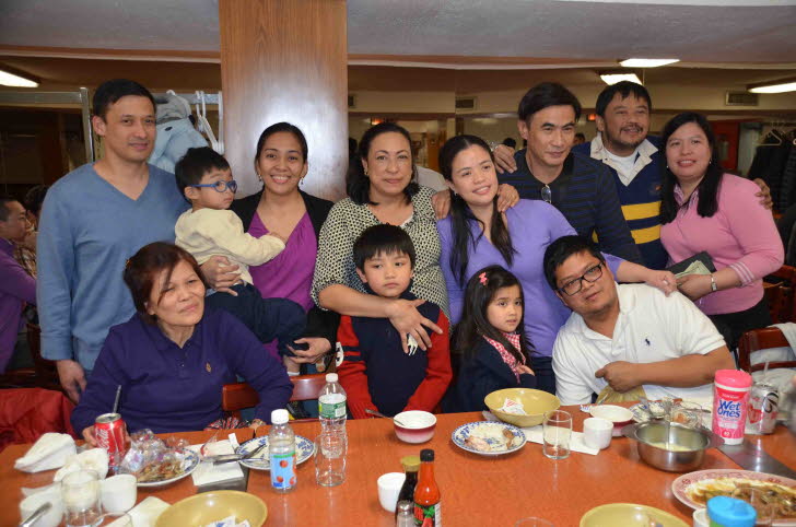 With Kuya Louie, Kuya Itoy and Ate Vicky