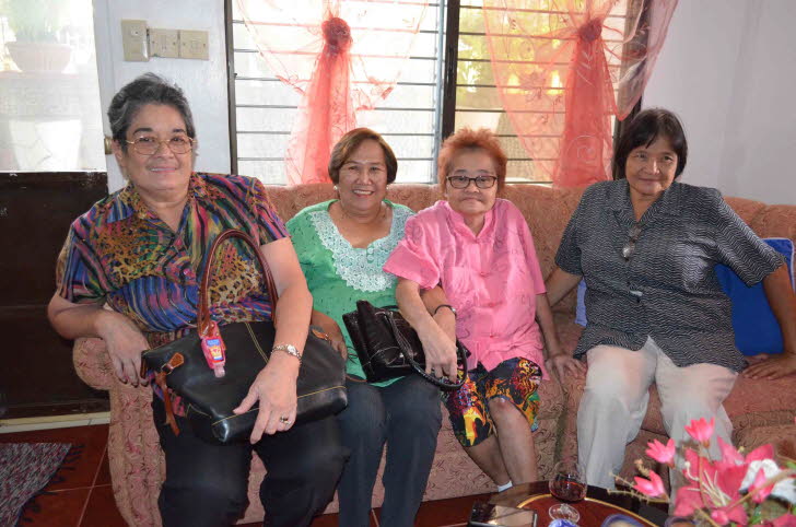 With Tita Norma