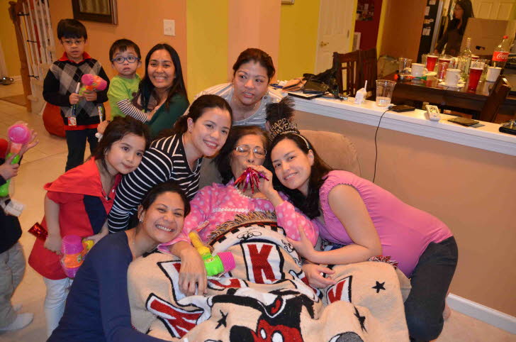 with Mama 2013 new year